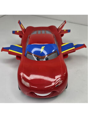Disney Pixar Cars Take Flight Lightning McQueen Hawk Flying Buddy WORKS